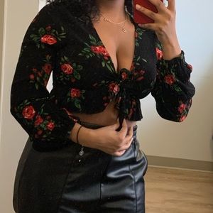 Forever 21 Floral Top